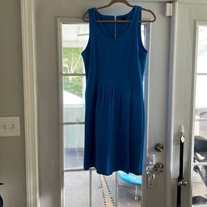 Blue jcrew sheath dress